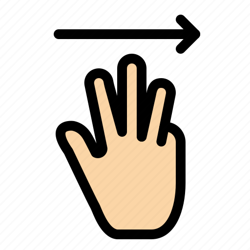 Cursor, hand, right, up icon - Download on Iconfinder