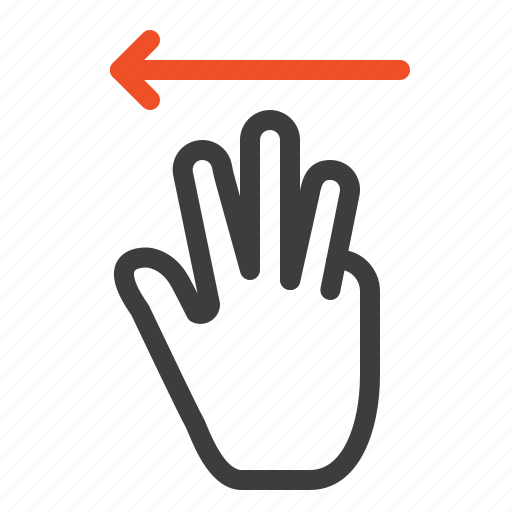 Cursor, hand, left, up icon - Download on Iconfinder