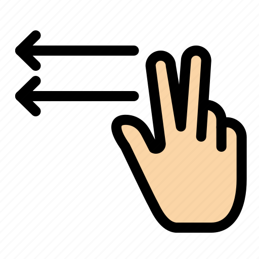 Fingers, gesture, lefts icon - Download on Iconfinder