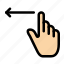 finger, gestures, hand, left 