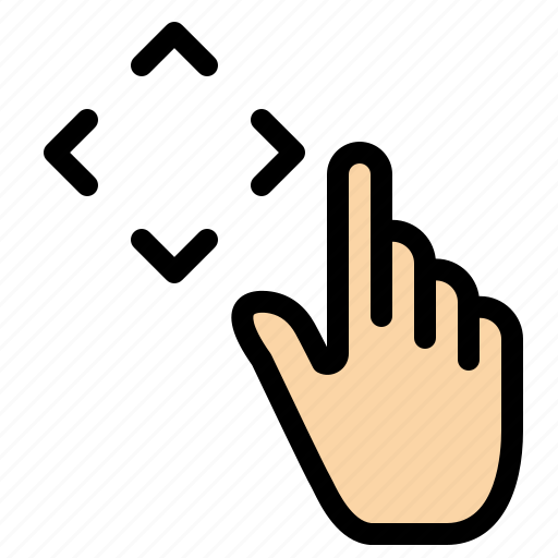 Finger, gestures, move, up icon - Download on Iconfinder