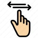 finger, gestures, hand, left, right