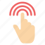 finger, gestures, hand, interface, tap 