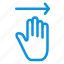 arrow, gestures, hand, right 