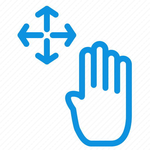 Cursor, hand, hold, up icon - Download on Iconfinder
