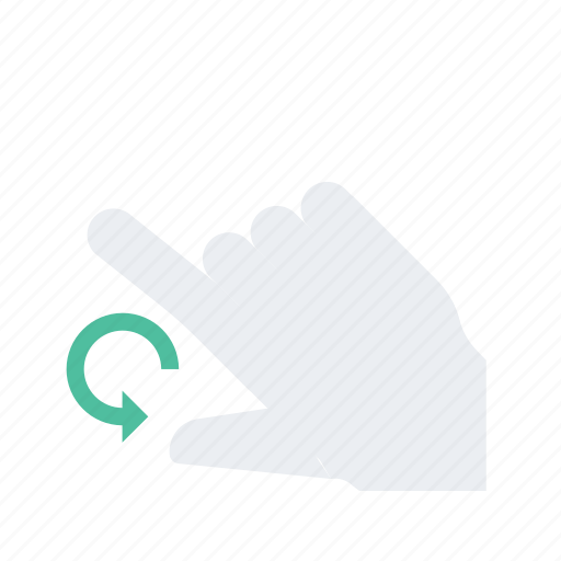 Click, gesture, hand, press, right, rotation icon - Download on Iconfinder
