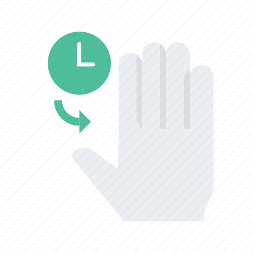 Click, finger, gesture, hand, hold, press, three icon - Download on Iconfinder