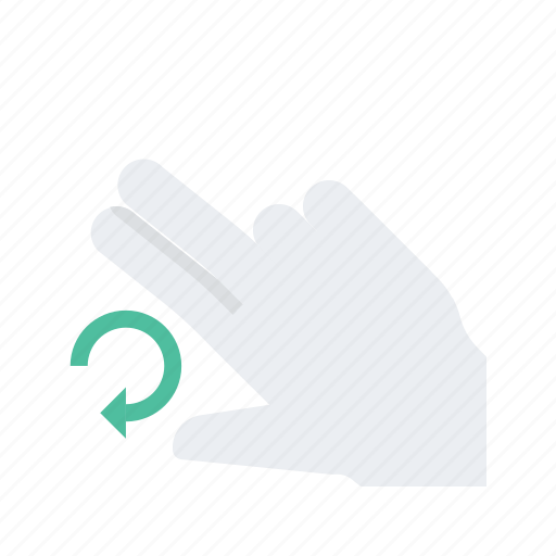 Click, finger, gesture, hand, left, press, two icon - Download on Iconfinder