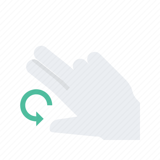 Click, finger, gesture, hand, press, right, two icon - Download on Iconfinder