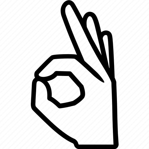 Hand, okay, ok, gesture, got it, ring, sign icon - Download on Iconfinder
