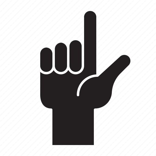 Finger, gesture, hand, hand gesture, interaction, point icon - Download on Iconfinder
