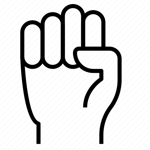 Fist, knuckle, power, finger icon - Download on Iconfinder