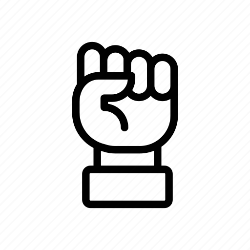 Fight, fist, grit, power, protest, riot, willpower icon - Download on Iconfinder