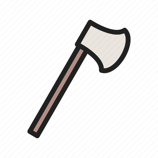 Axe, cut, handle, sharp, tool, wooden icon - Download on Iconfinder