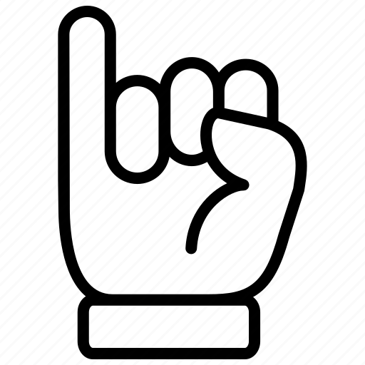 Finger, gesture, hand, pinkie, promise, touch icon - Download on Iconfinder
