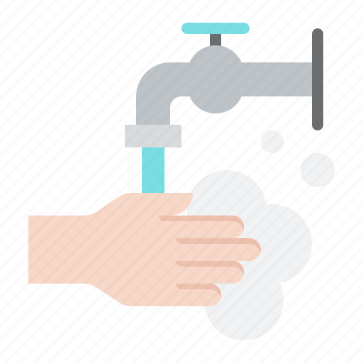 Bubble, clean, hand, handwashing, hygiene, wash icon - Download on Iconfinder