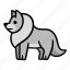 wolf, animal, animal icon, cute animal, animal logo, handrawn, vector animal, minimalist, wild 