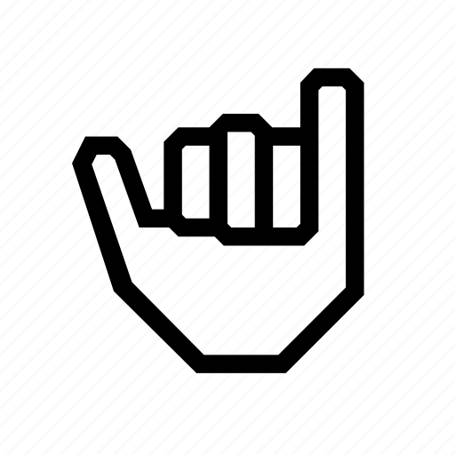 Call, finger, hand, me, pinky icon - Download on Iconfinder