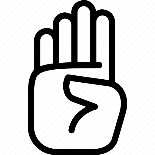 Sign, language, direction, left icon - Download on Iconfinder