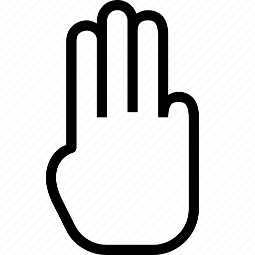 Three, fingers, abstract, hand, money icon - Download on Iconfinder