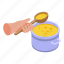 boiling, soup, isometric 
