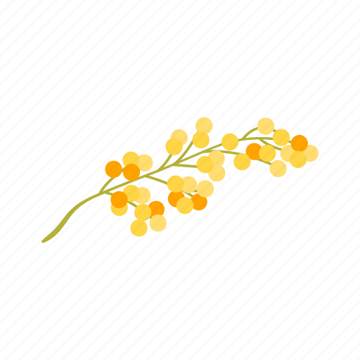 Flower, flat, icon, yellow, wildflower, floral, nature icon - Download on Iconfinder