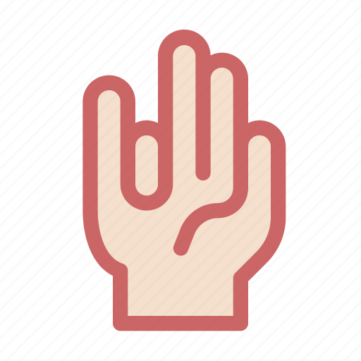 Finger, four, gesture, hand, lie, rock, rocker icon - Download on Iconfinder