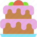 birthday, cake, wedding, party, and, celebration