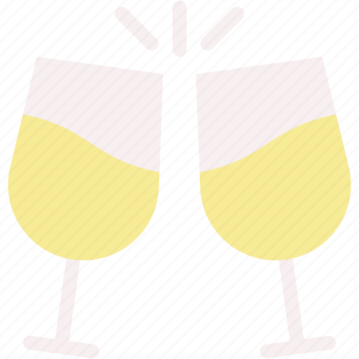 Champagne, celebration, open, wine, glass, white, drink icon - Download on Iconfinder