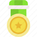 medal, reward, badge, winner, star, ribbon