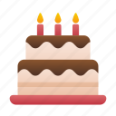 birthday, cake, food, birthday cake