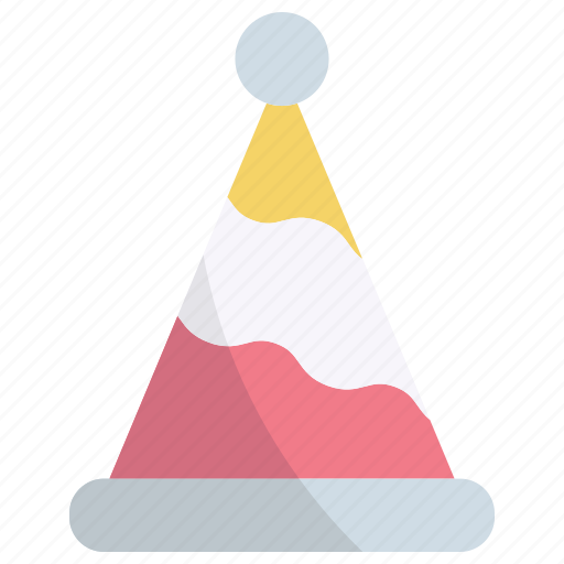 Party hat, party cap, hat, party, celebration, birthday, decoration icon - Download on Iconfinder