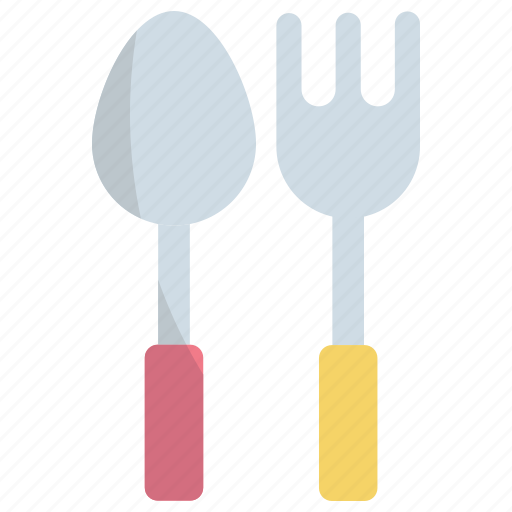 Cultery, spoon, fork, food, eating, kitchen\ icon - Download on Iconfinder