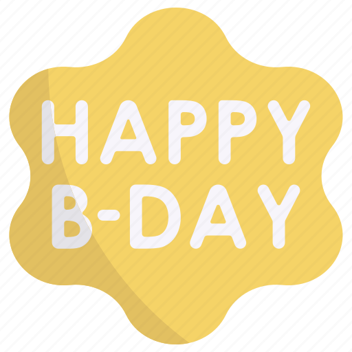 Happy birthday, birthday celebration, birthday party, hbd, celebration, birthday icon - Download on Iconfinder