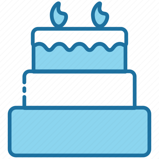 Cake, dessert, birthday, celebration, sweet, food, party icon - Download on Iconfinder