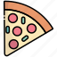pizza, fast-food, slice, food, junk-food, pizza slice 