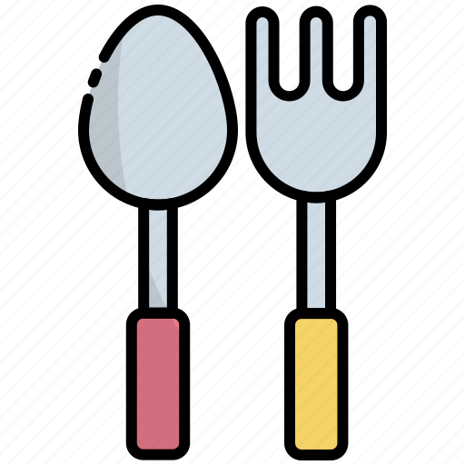 Cultery, spoon, fork, food, eating, kitchen icon - Download on Iconfinder