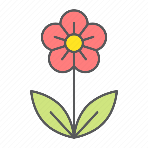 Flower, easter, spring, natural, summer, floral, leaf icon - Download on Iconfinder
