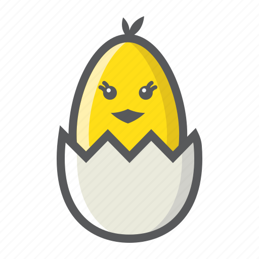 Animal, bird, chick, easter, egg, hatched, holiday icon - Download on Iconfinder
