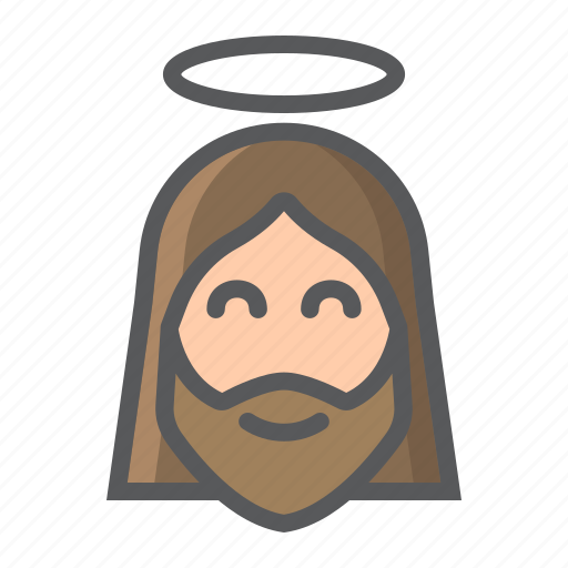 Bible, christ, christian, church, face, god, jesus icon - Download on Iconfinder