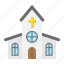 building, catholic, church, cross, easter, holiday, religion 