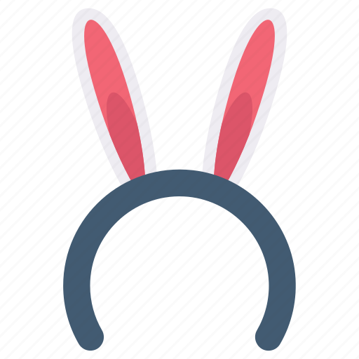 Bunny ear band, bunny band, easter, headband, hairband, crowns, holyday icon - Download on Iconfinder