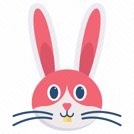 Animal, bunny, face, hare, rabbit, easter, avatar icon - Download on Iconfinder