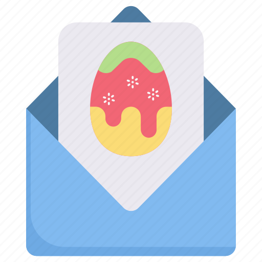 Card, document, letter, message, paper, egg, envelope icon - Download on Iconfinder