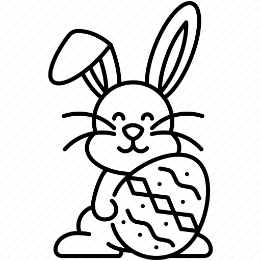 Bunny, easter, easter egg, egg, egg hunt, spring icon - Download on Iconfinder