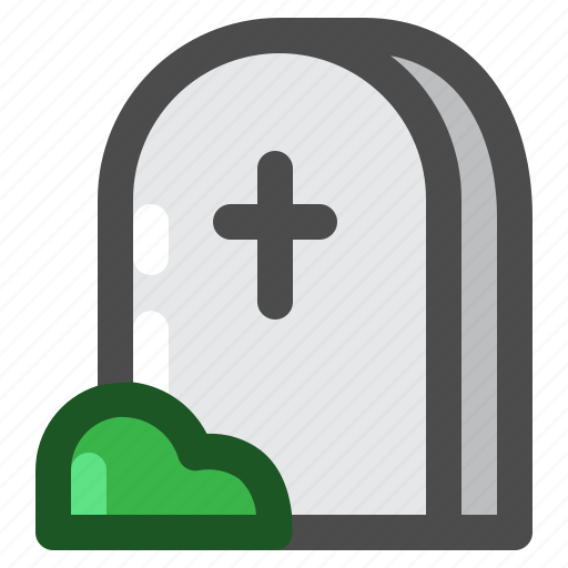 Casket, coffin, cross, death, funeral, halloween, monster icon - Download on Iconfinder