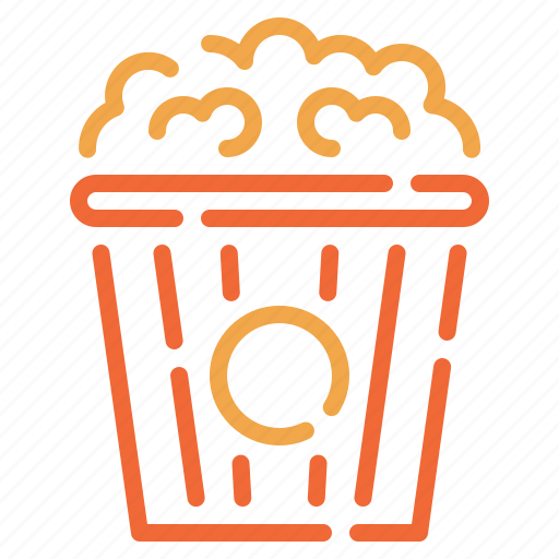 Party, popcorn, celebration, holiday, food, movie, corn icon - Download on Iconfinder