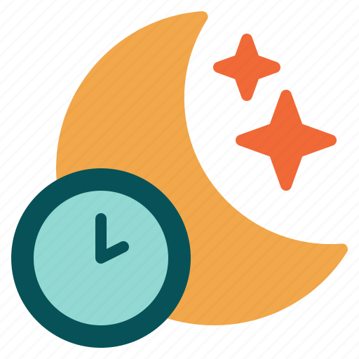 Midnight, moonlight, cloud, night, dark, time, moon icon - Download on Iconfinder