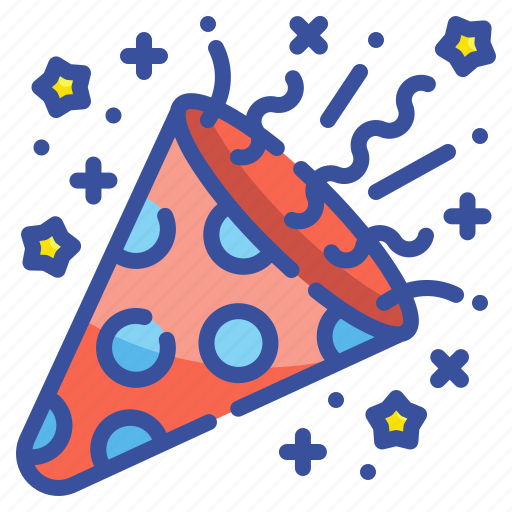 Confetti, party, happy, new, year, birthday, celebrate icon - Download on Iconfinder