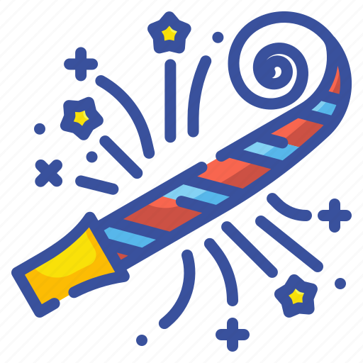 Whistle, blower, party, celebration, new, year, birthday icon - Download on Iconfinder